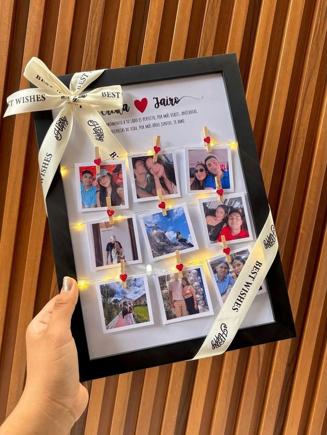Detalle floral personalizado para regalo